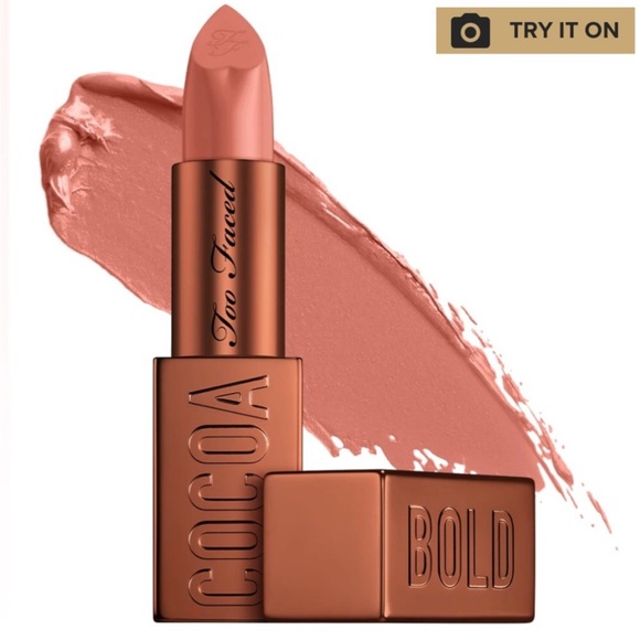 Hot Chocolate too faced Cocoa Bold Lipstick EM-Power Cream Lipstick - Picture 2 of 3
